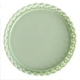 thumbnail image 4 of Martha Stewart  Highbrook Jadeite Glass Loop Cake Stand in Mint, 4 of 5