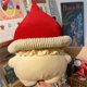 thumbnail image 3 of MuñEcas Para NiñOs Adultos Seta De Dibujos Animados Sombrero De Papá Noel Juguete De Navidad XBTCLXEBCO Rojo;17.72", 3 of 4