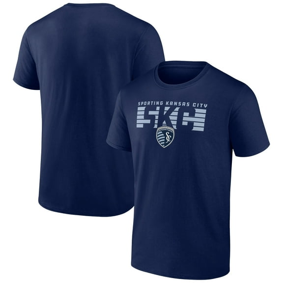 Men's Navy Sporting Kansas City Hometown Collection Team T-Shirt