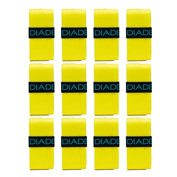 Diadem Pro Feel Overgrip, Yellow - 12 Pack