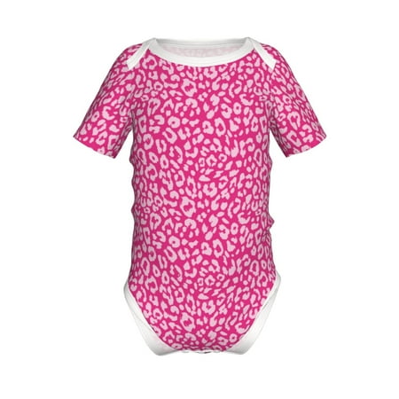 

Yiaed Leopard Print Infant Climbing Short Sleeve Onesie One-Piece Baby Bodysuit Clothes 0-12 Months -9M