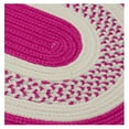 thumbnail image 2 of NT72R084X108 Crescent - Magenta 7'x9' Rug, 100% Polypropylene - Oval., 2 of 2