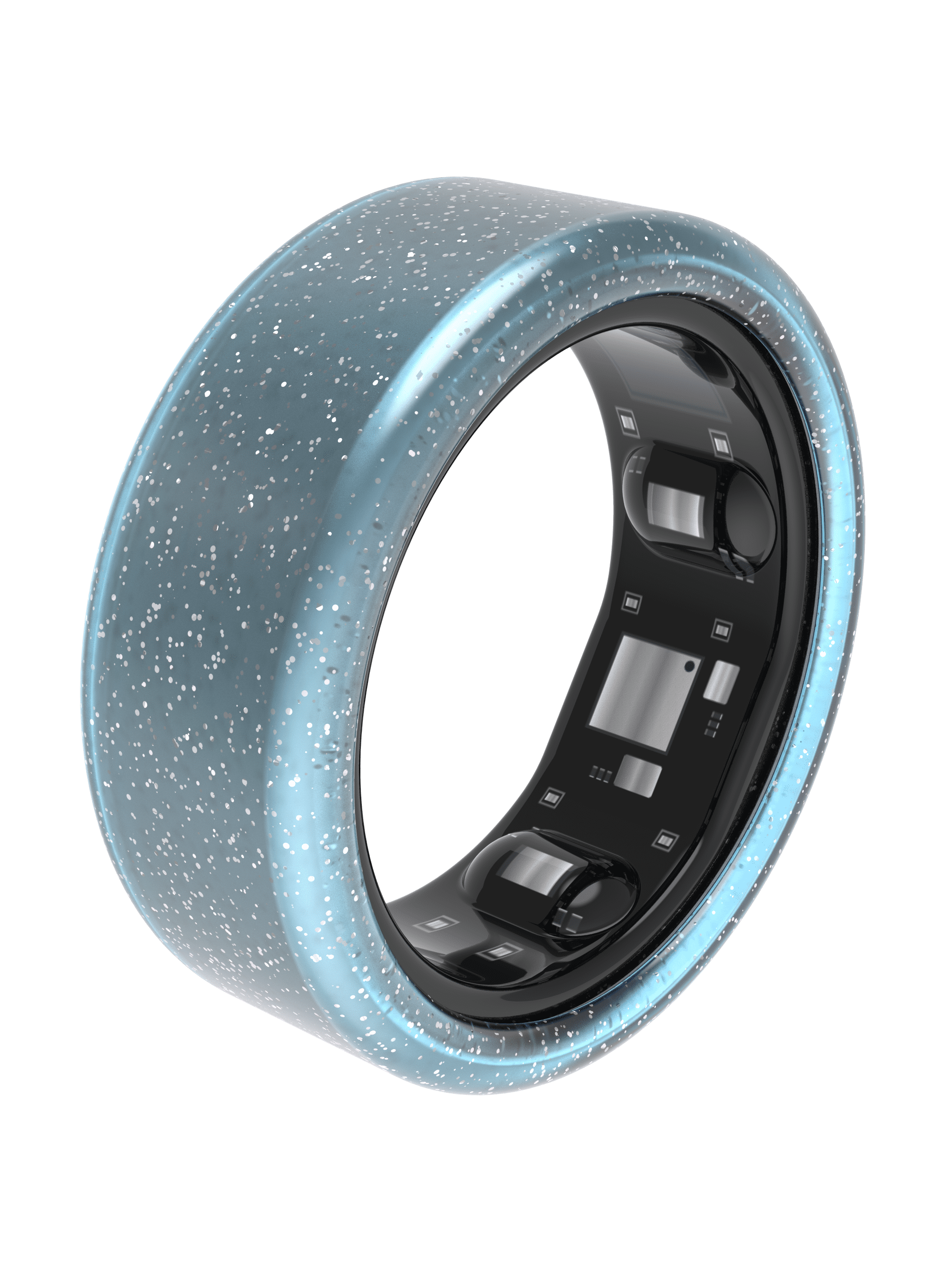 QALO QRNT 3 Pack Covers, Jelly, Size 07, Works With QALO QRNT Smart Ring, Unisex