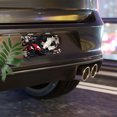 thumbnail image 6 of Two Koi Fish with Blossoms Front License Plate, Metal License Plate, Funny Standard Plates Personalized Novelty Decorative For Men/Women/Boys/Girls Car 6×12 Inch, 6 of 6