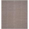 thumbnail image 2 of SAFAVIEH Montauk Terrence Geometric Diamond Cotton Area Rug, Ivory/Chocolate, 6' x 6' Square, 2 of 5