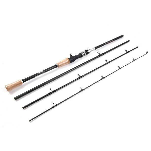 Fishing Rod for Freshwater and Saltwater Fishing 4-Section 2.1m
