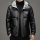 thumbnail image 4 of Ropa de diseñador para hombre, novedad en abrigos de plumas de lujo, chaquetas acolchadas ligeras y brillantes con capucha para invierno, abrigos de pato para hombre con relleno para el frío, 4 of 5