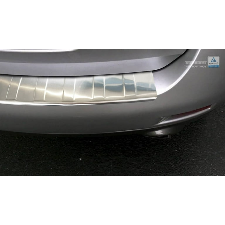 2009-2014 Nissan Murano - Brushed Stainless Steel Rear Bumper Protector