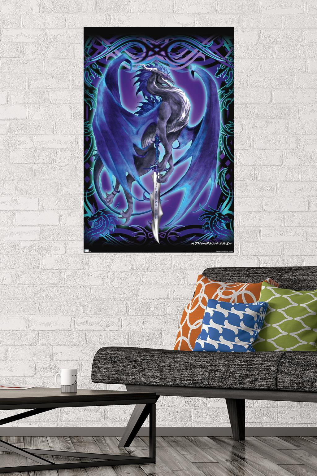 Ruth Thompson - Dragonblade Stormblade Wall Poster, 22.375" x 34"