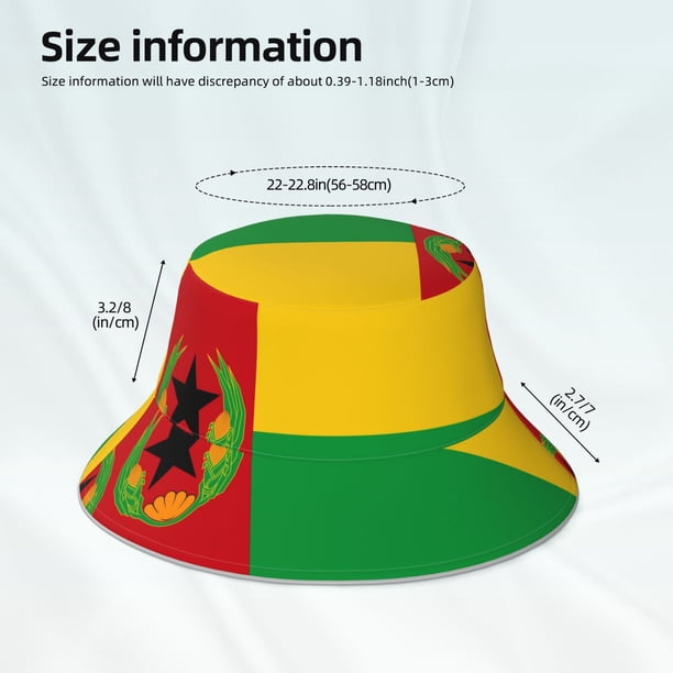 メンズウェア cpi FLY ME TO THE GREEN BUCKET HAT Unisex Cape Verde Flag Bucket Hat Fisherman Cap Reversible Travel