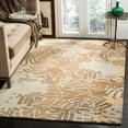 thumbnail image 3 of Safavieh Martha Stewart by  Palm Leaf Wool Rug Wrought/Iron 9'  x  12' 9' x 12' Indoor,Handmade Living Room,Bedroom,Dining Room Rectangle, 3 of 5