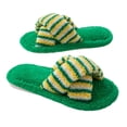 thumbnail image 6 of Agkizg Womens Fuzzy Slippers, House Slippers, Multi Size Fuzzy Lined House Slippers Warm Plushes Comfortable Casual Indoor Winter Slippers, 6 of 6