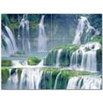 thumbnail image 1 of Waterfall Photo Ceramic Tile Mural Kitchen Backsplash Bathroom Shower 406091-XL43, 1 of 3