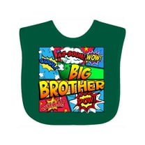Inktastic Big Brother Comic Book Boys Baby Bib