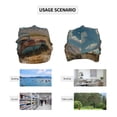 thumbnail image 7 of Gaeub Deserted Classic Car Landscape Knit Cuffed Beanie Top Level Beanie Men Women Winter Knit Caps Soft Ski Hat, 7 of 7