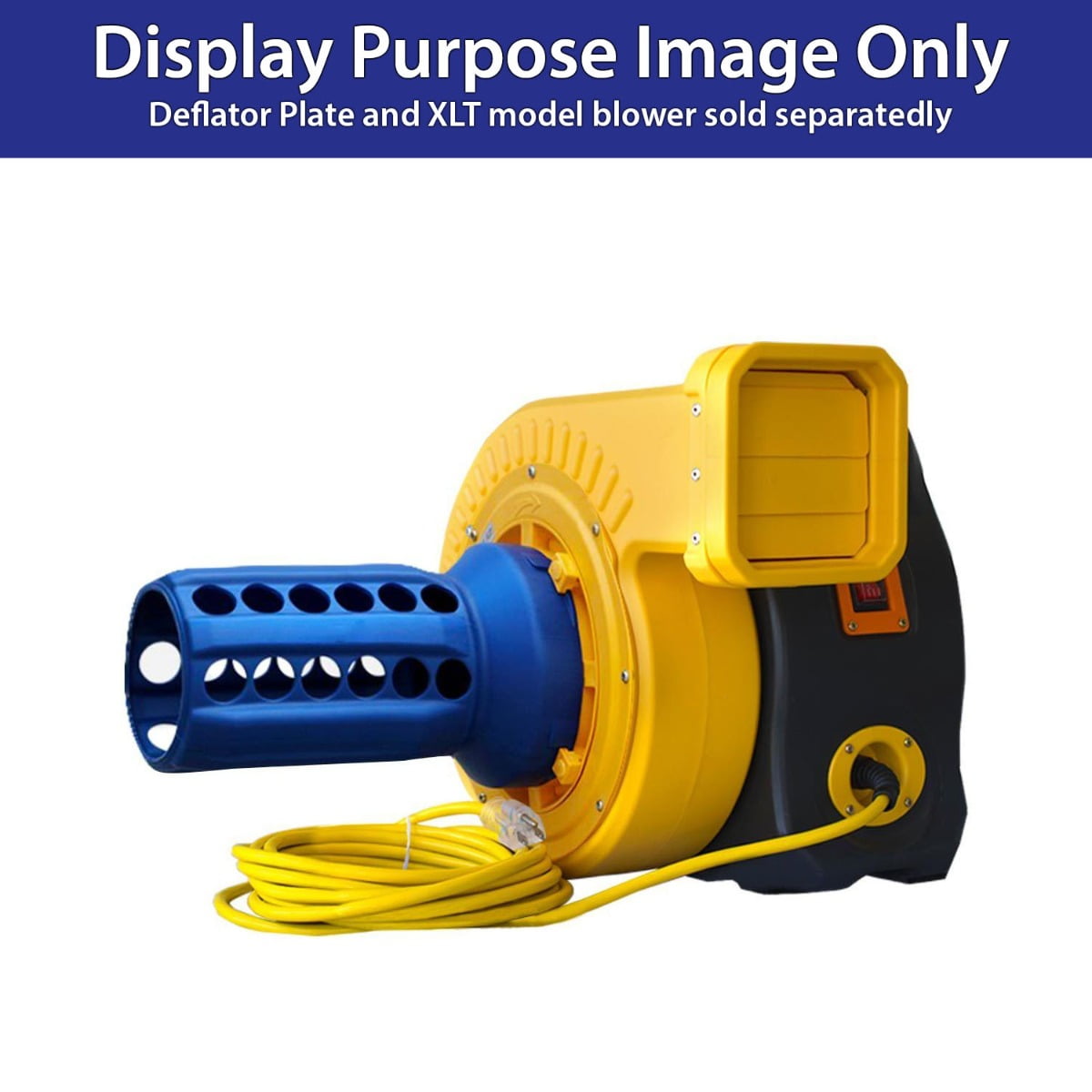 Toys Commercial Inflatable Bounce House Deflator Plate For 1.5 & 2 HP