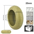 thumbnail image 1 of Roman Edge Stone Grinding Wheel Angle Grinder Trimming Chamfering Polishing Tool 25mm, 1 of 9