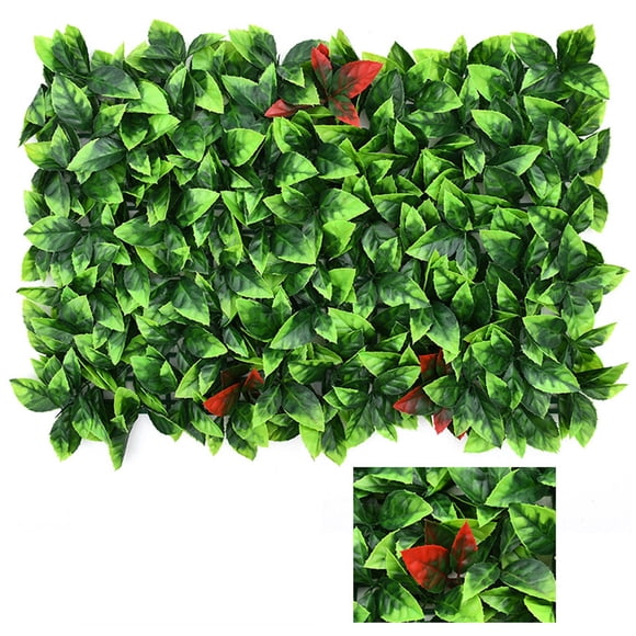 Vaidha Artificial Boxwood Hedges Panel | 40x60cm Green Fake Plant Wall | PE Plastic Indoor Outdoor Decoration | Hanging Floral Background for Living Room Home Store