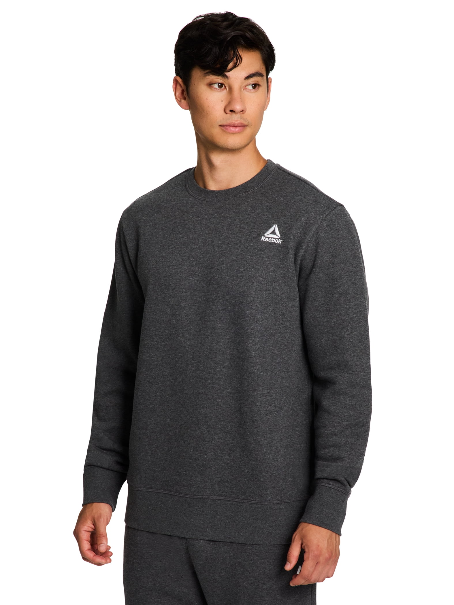 Reebok Men's and Big Men's Game Day Fleece Crewneck Sweatshirt, Sizes XS-5XL