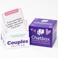 thumbnail image 1 of Juego de cartas Chatbox Edición para Parejas: preguntas para conversar, 1 of 9