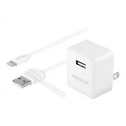 Macally 12-Watt Home Charger with Lightning Cable