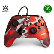PowerA Enhanced Wired Controller for Xbox Series X|S - Metallic Red Camo