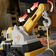 thumbnail image 5 of syligr 4 PCS Construction Vehicles Toy Set Press & Go Kids Toys with Excavator Crane Fire Truck Wrecking Vehicle for Toddlers Boys Age 3 4 5 6 Sandbox Play Gift Idea, for Birthday Christmas, 5 of 6
