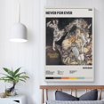 thumbnail image 4 of Kate Bush - Never For Ever Poster 01 Canvas Poster Wall Decorative Art Painting Living Room Bedroom Decoration Gift, 4 of 5