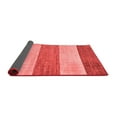 thumbnail image 2 of Ahgly Company Indoor Square Abstract Red Modern Area Rugs, 6' Square, 2 of 4