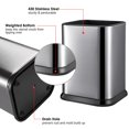 thumbnail image 4 of Soporte para utensilios de cocina RedCall de acero inoxidable plateado, 4 of 6