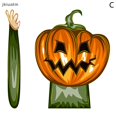 thumbnail image 1 of jkiuatm Coche Ventana Trasera Pegatinas Animado Movimiento Ondulado Limpiaparabrisas Etiqueta Calcomanía Y Mano Para Halloween Horror Fiesta Decoración Del mx, 1 of 4