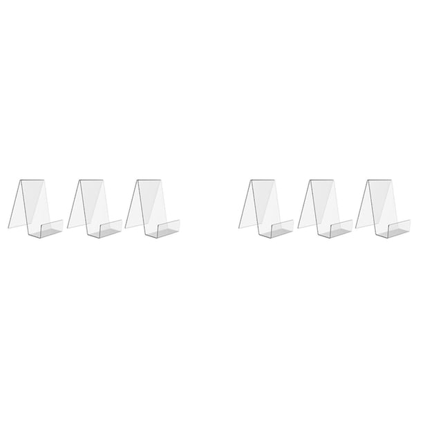 6 Pcs Acrylic D,clear Acrylic Display D, Clear H 145x115x100mm