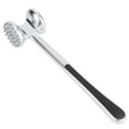 thumbnail image 3 of Meat Pounder, ABS Handle Silver 8.7in Length Prevent Skid Meat Tenderizer Tool  For Kitchen Utensil For Pork, 3 of 8