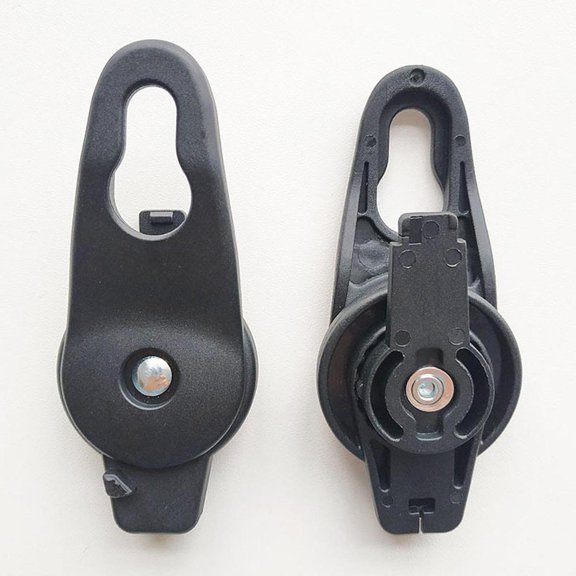 2 hebillas para soporte de toldo de cochecito de bebé, 3,5 x 2,3 x 1,2 pulgadas, piezas de reparación de liberación rápida, accesorios, base de