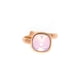 thumbnail image 1 of Anillo para Mujer con Cristal Fino Swarovski en forma de Cuadrado–  Bañado en Oro Rosa 14k– Anillo Elegante y Brillante-Aretes de Mujer de Moda, Joyería para Mujer de Moda– Regalo especial Ortiz Espinosa Temporada, 1 of 2