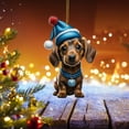 thumbnail image 5 of Home Pumpkin Sausage Dog Car Pendant Halloween Pendant Home Decor, 5 of 5