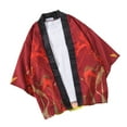thumbnail image 4 of Men Women Shirt Spring Summer Animation Pattern All-match Loose Kimono Cardigan Jacket, 4 of 6