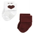thumbnail image 5 of Hudson Baby Infant Girl Cotton Rich Newborn and Terry Socks, Ballet 12-Pack, 6-12 Months, 5 of 8