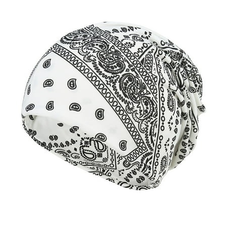 

Pgeraug Baseball Caps And Cashew Flower Head And Bib Set Three-Purpose hats for women White