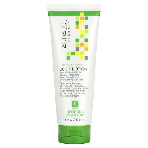 Andalou Naturals Body Lotion - Citrus Verbena Uplifting - 8 fl oz