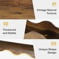 thumbnail image 7 of Tribesigns 63 Inches Farmhouse Console Table with Storage, Long Couch Table Behind Sofa, 7 of 7