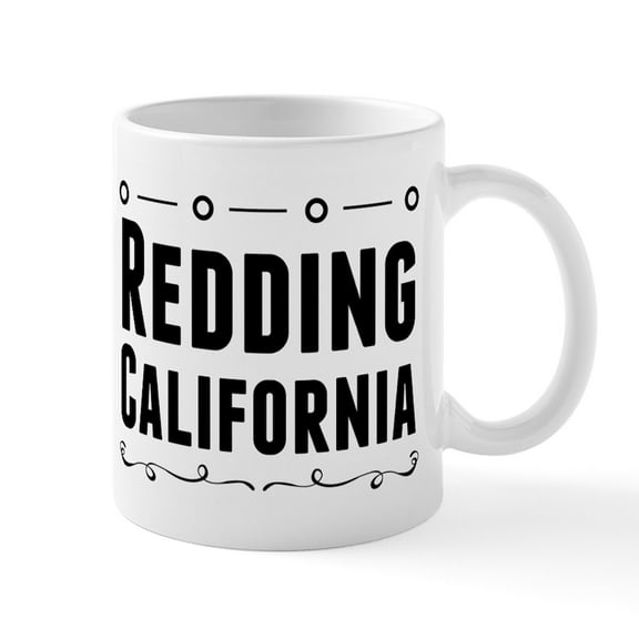 CafePress - Redding California Mugs - 11 oz Ceramic Mug - Novelty Coffee Tea Cup