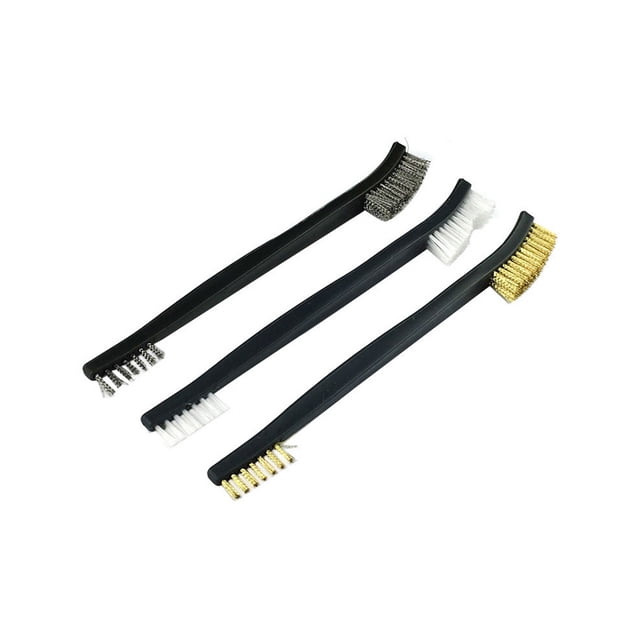 Greeniant Cepillo de pulido de doble punta, herramienta de caza, cepillo de limpieza de tubos de barril, herramienta de mantenimiento de herramienta de Type3 Greeniant OD000339-00