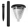 Innens Solar Pathway Lights Outdoor Waterproof Tapered LED Landscape
