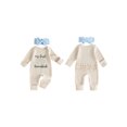 thumbnail image 3 of RUINIXCW Baby Girl Hanukkah Outfits Long Sleeve Jumpsuit with Headband, 3 of 5