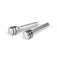 thumbnail image 3 of 4 PCS Car Door Lock Knobs Aluminum Alloy Inner Door Lock Pull Pins, Automotive Inner Door Pull Pins Decor, Suitable for Most Cars SUVs Accessory, 3 of 11