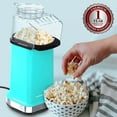 OVENTE Hot Air Popcorn Maker 16Cup Capacity with Detachable Measuring