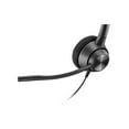 thumbnail image 2 of Poly EncorePro 310 - EncorePro 300 series - headset - on-ear - wired - Quick Disconnect - black - Certified for Skype for Business, 2 of 3