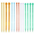 thumbnail image 4 of KAKOWELY 1 Set Acrylic Knitting Rod Durable Knitting Stick Knitting Needle Hand Knitting Tool for Sweaters Scarves Assorted Color (25cm),9.84"X0.67"X0.39", 4 of 4