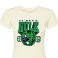 thumbnail image 3 of Marvel Hulk - Collegiate - Juniors Fitted Graphic T-Shirt, 3 of 5
